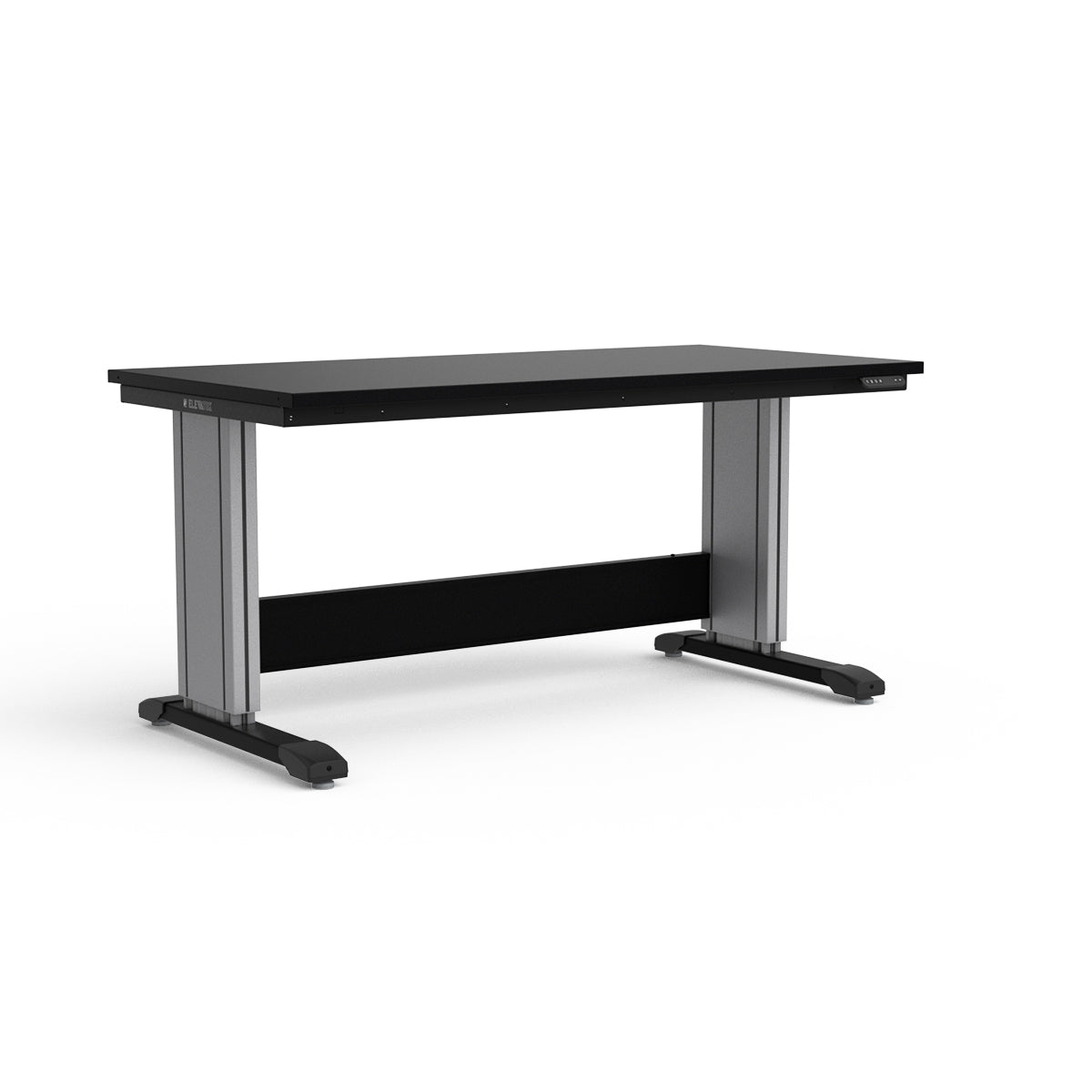 Adjustable Height Workbench - Painted Steel Top