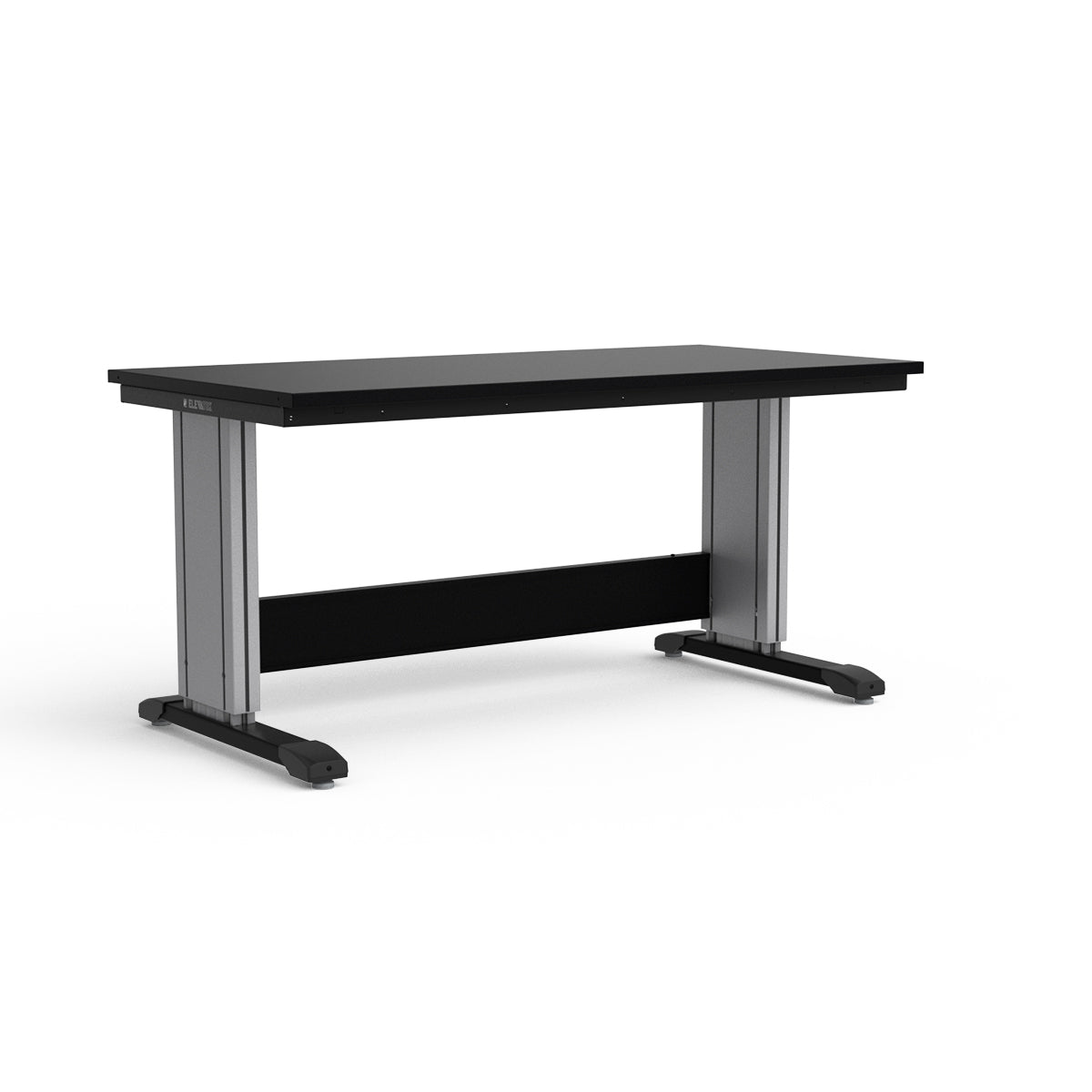 Adjustable Height Workbench - Painted Steel Top