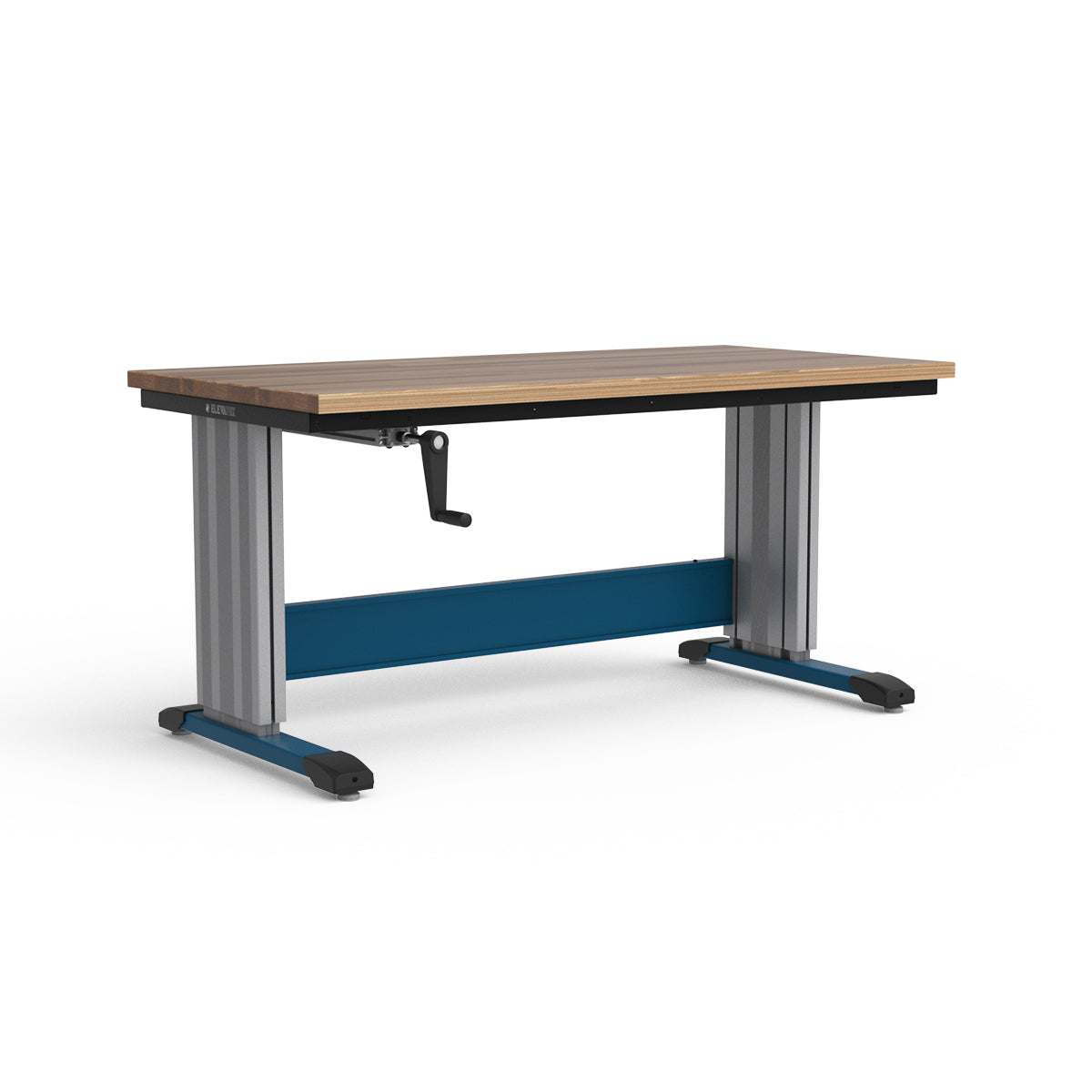 Adjustable Height Workbench - Laminated Wood Top