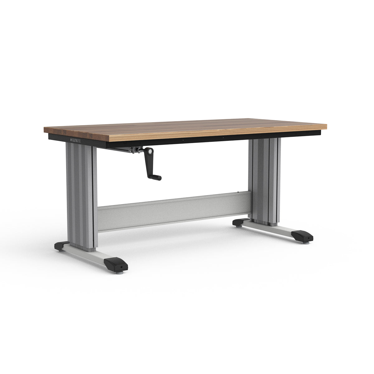 Adjustable Height Workbench - Laminated Wood Top