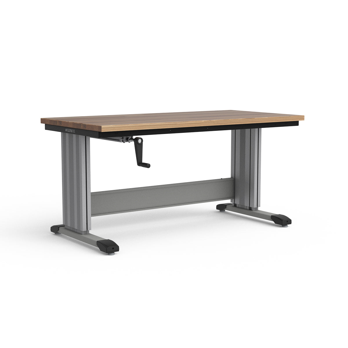 Adjustable Height Workbench - Laminated Wood Top