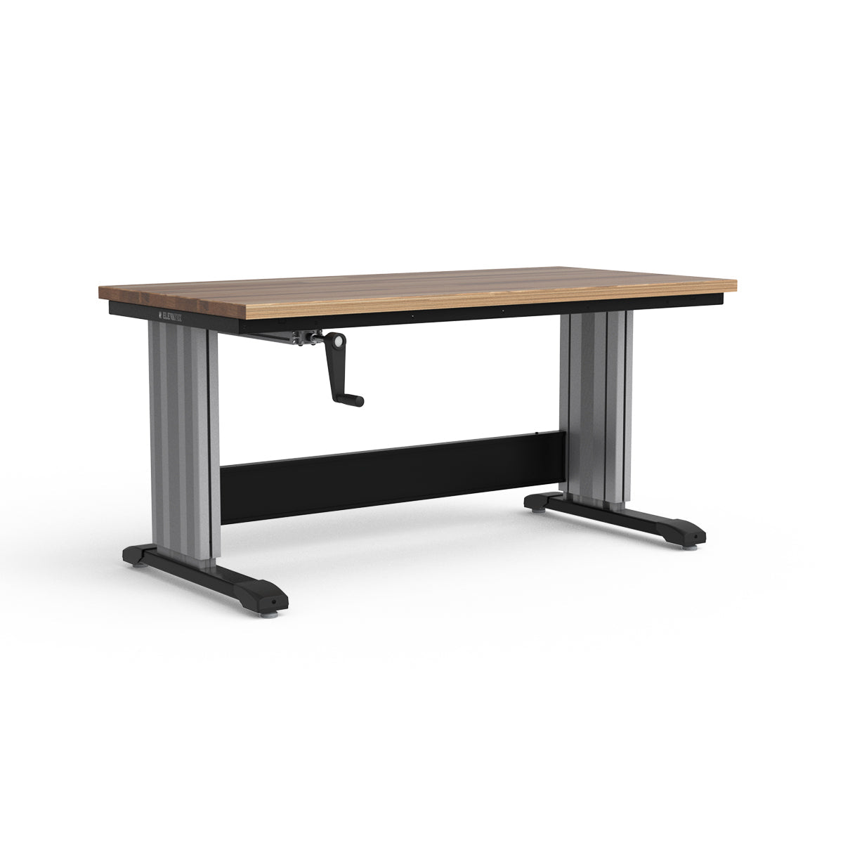 Adjustable Height Workbench - Laminated Wood Top