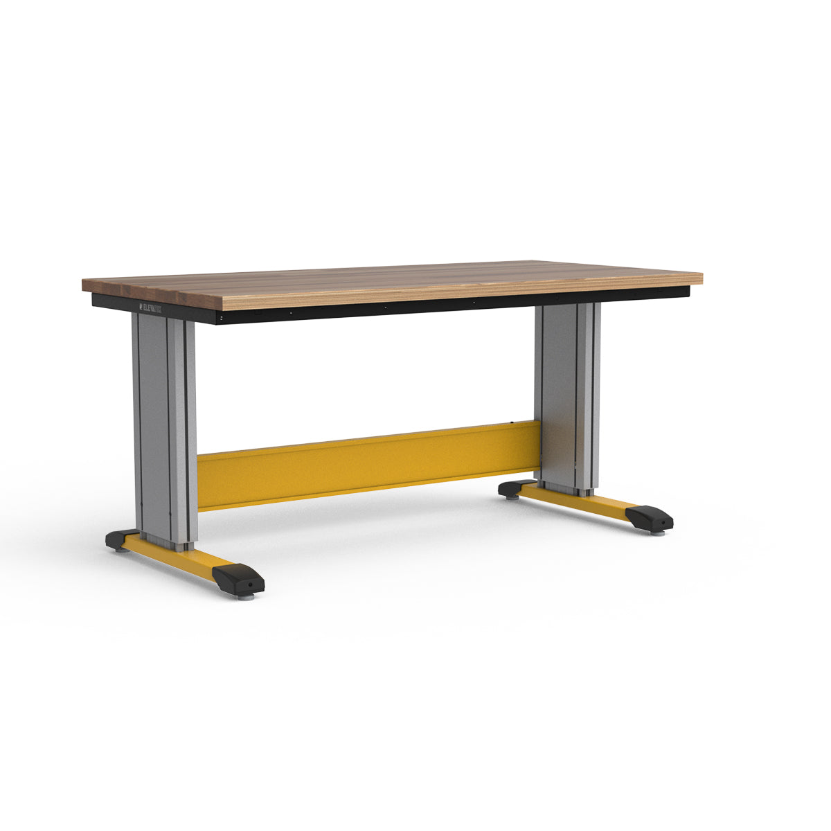 Adjustable Height Workbench - Laminated Wood Top