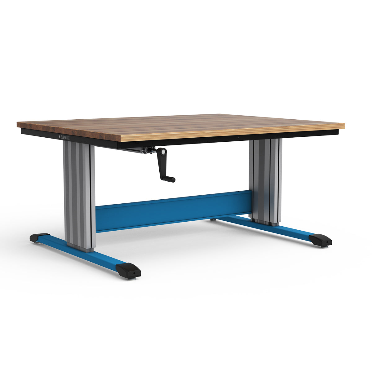 Adjustable Height Workbench - Laminated Wood Top