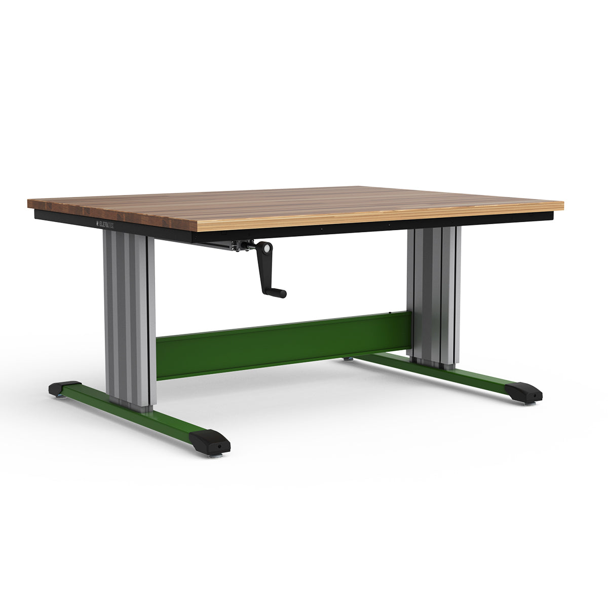 Adjustable Height Workbench - Laminated Wood Top