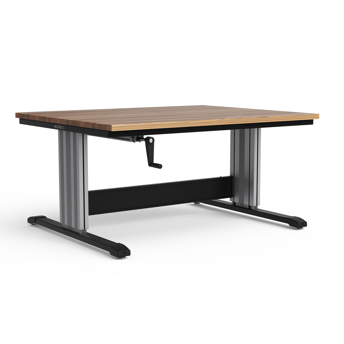 Adjustable Height Workbench - Laminated Wood Top