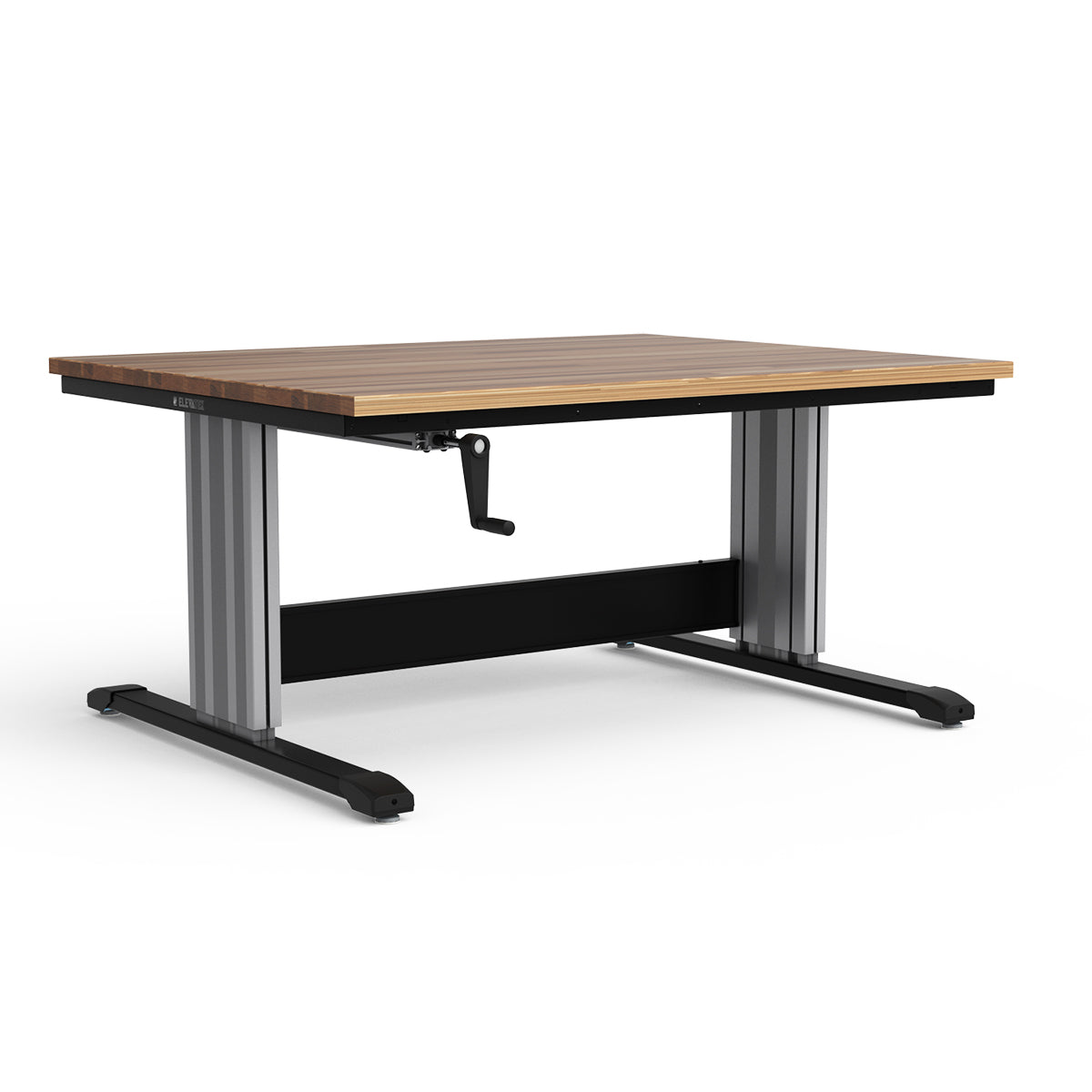 Adjustable Height Workbench - Laminated Wood Top