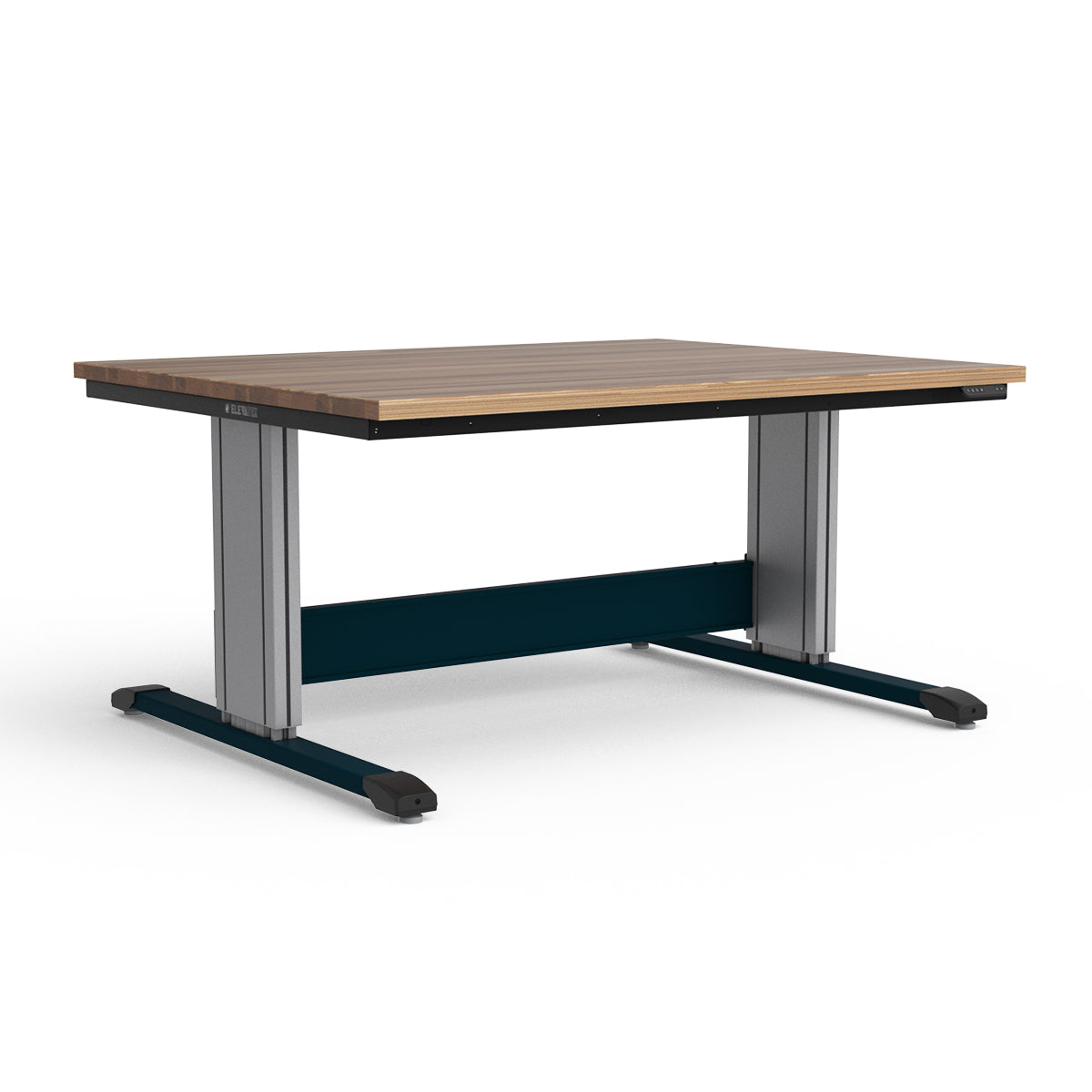 Adjustable Height Workbench - Laminated Wood Top