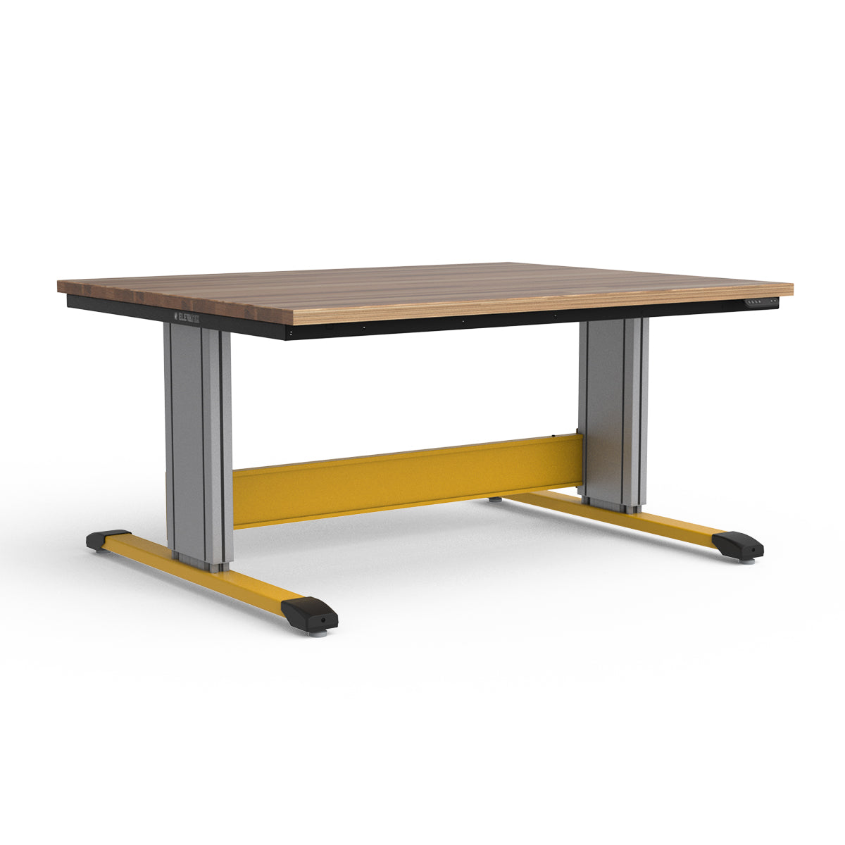 Adjustable Height Workbench - Laminated Wood Top