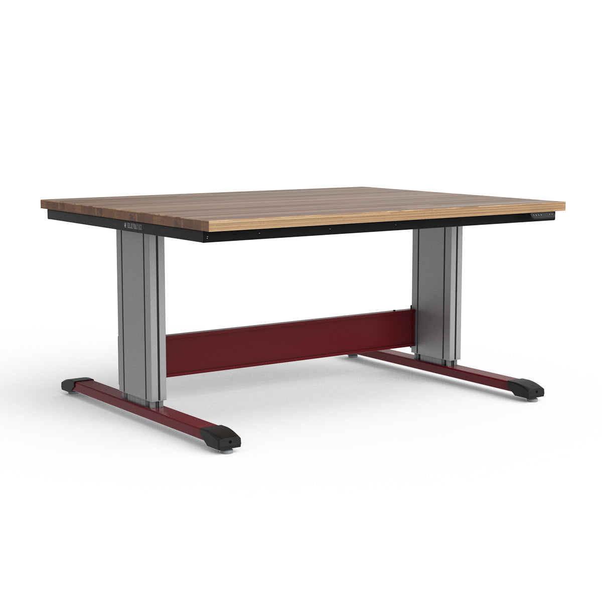 Adjustable Height Workbench - Laminated Wood Top