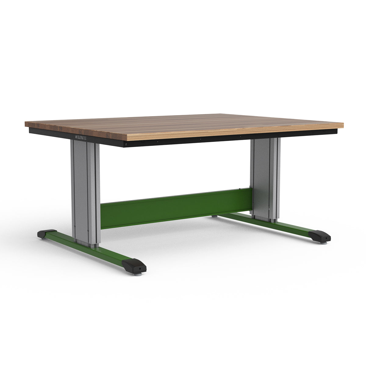 Adjustable Height Workbench - Laminated Wood Top