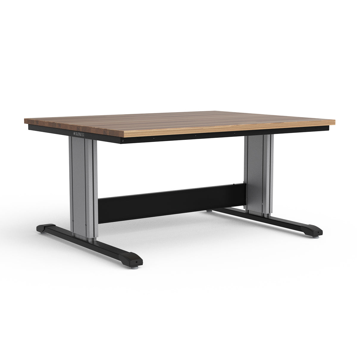 Adjustable Height Workbench - Laminated Wood Top