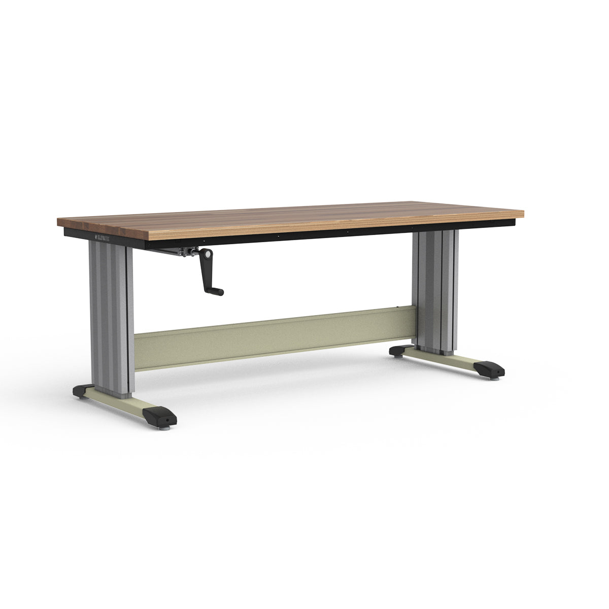Adjustable Height Workbench - Laminated Wood Top