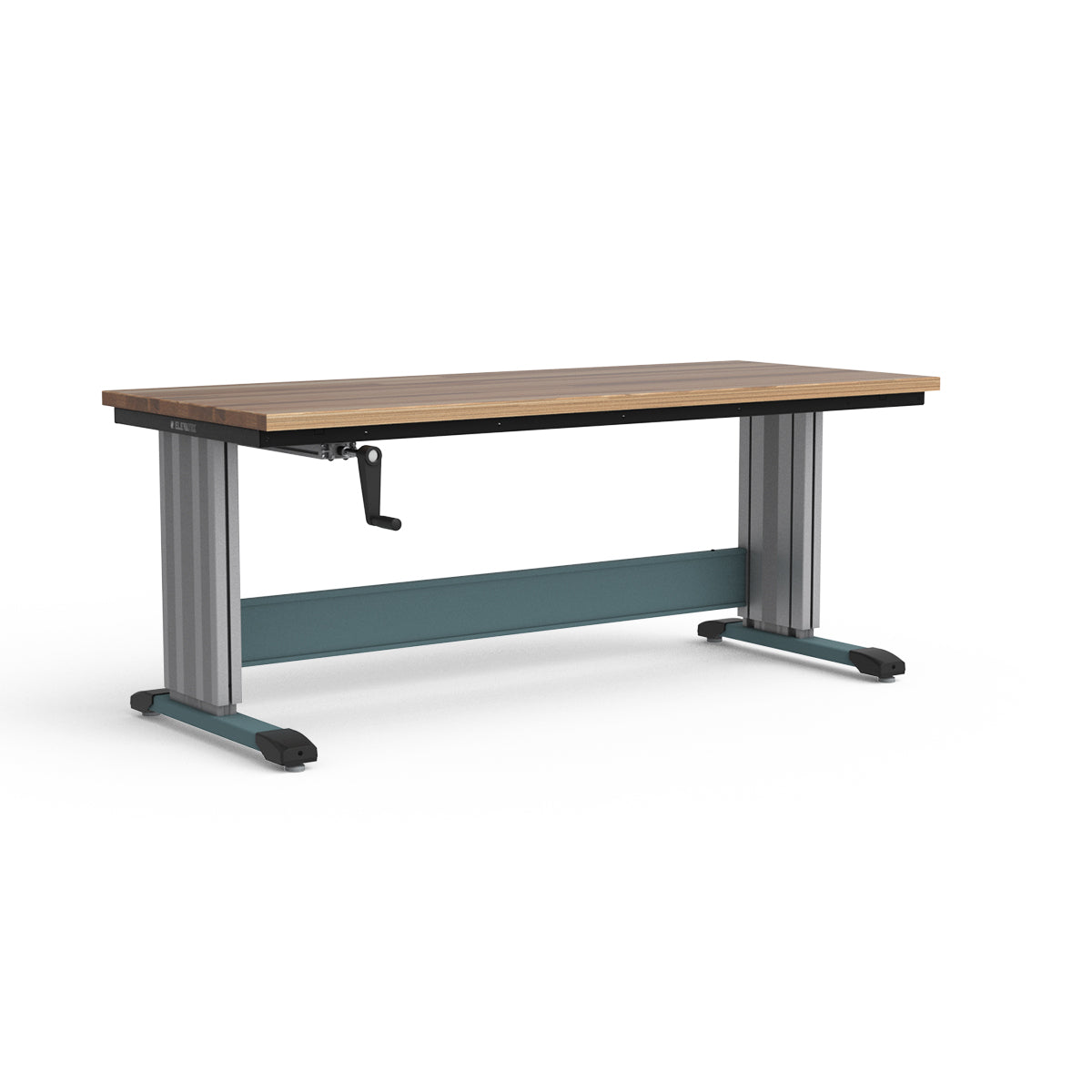 Adjustable Height Workbench - Laminated Wood Top