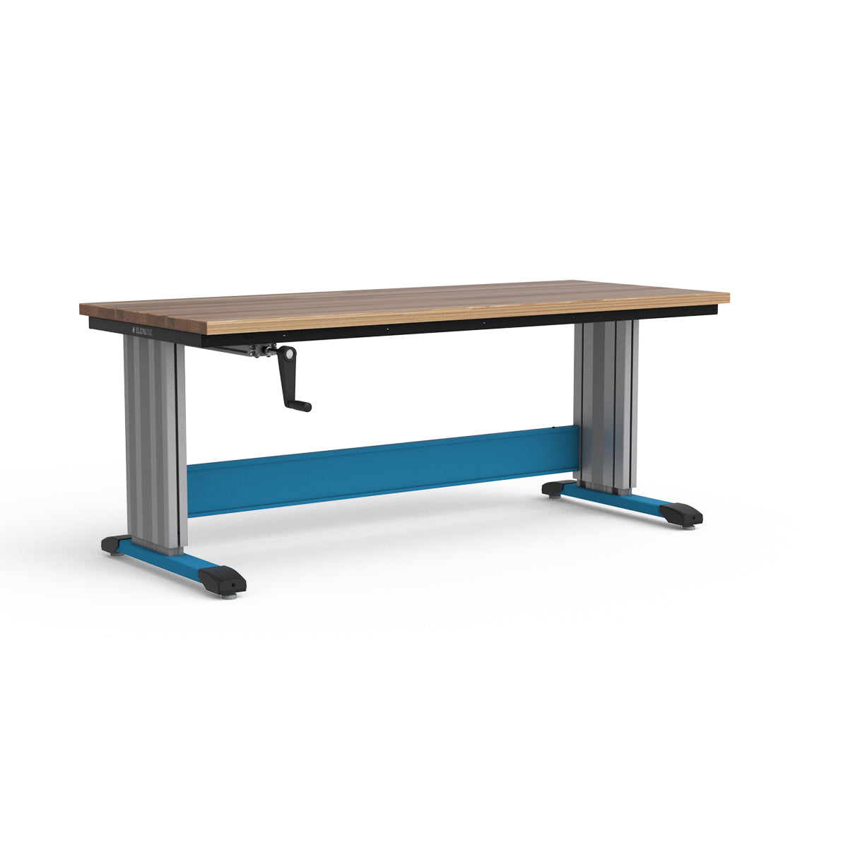 Adjustable Height Workbench - Laminated Wood Top