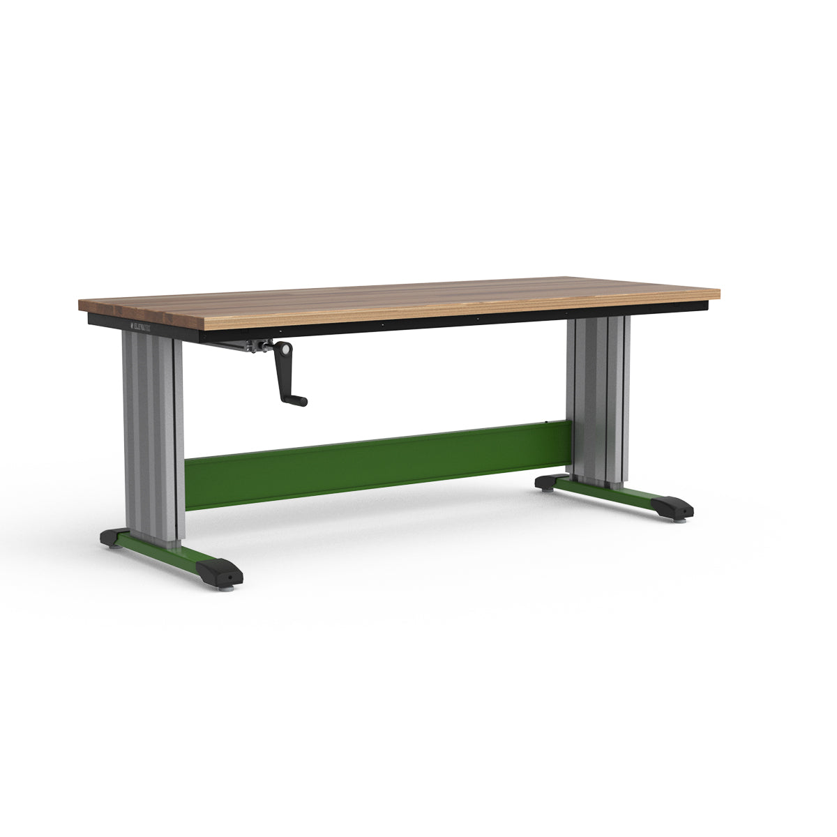 Adjustable Height Workbench - Laminated Wood Top
