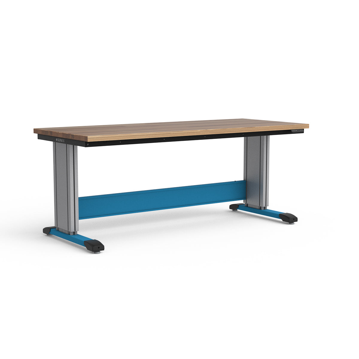 Adjustable Height Workbench - Laminated Wood Top