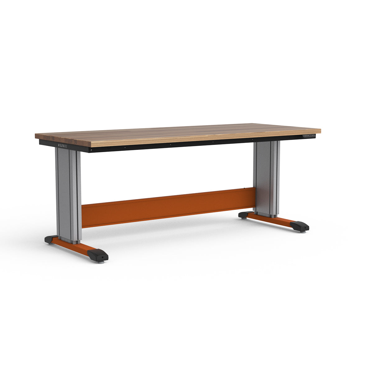 Adjustable Height Workbench - Laminated Wood Top