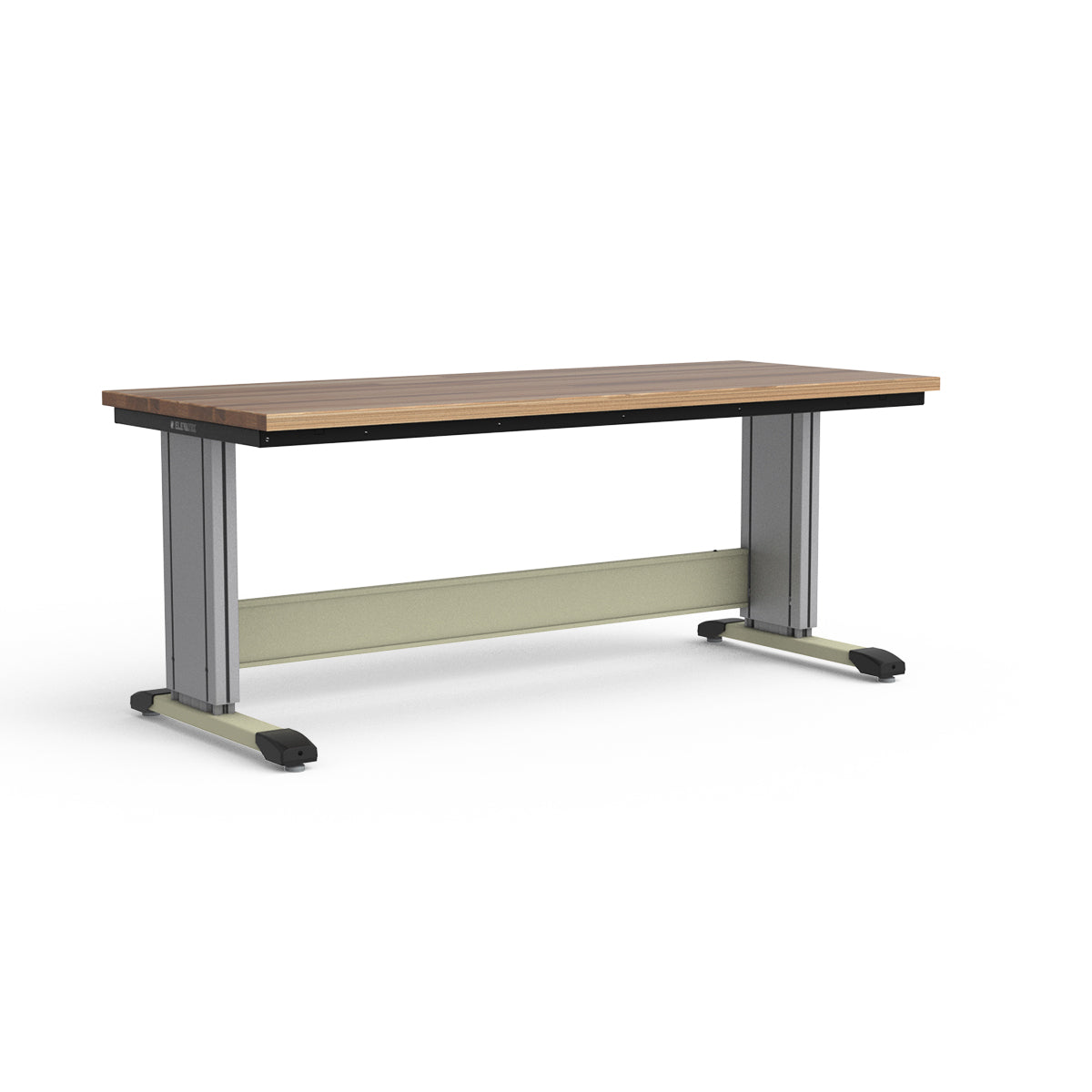 Adjustable Height Workbench - Laminated Wood Top
