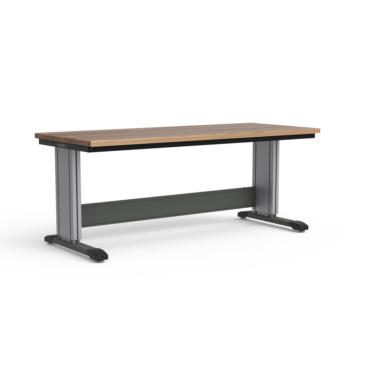 Adjustable Height Workbench - Laminated Wood Top