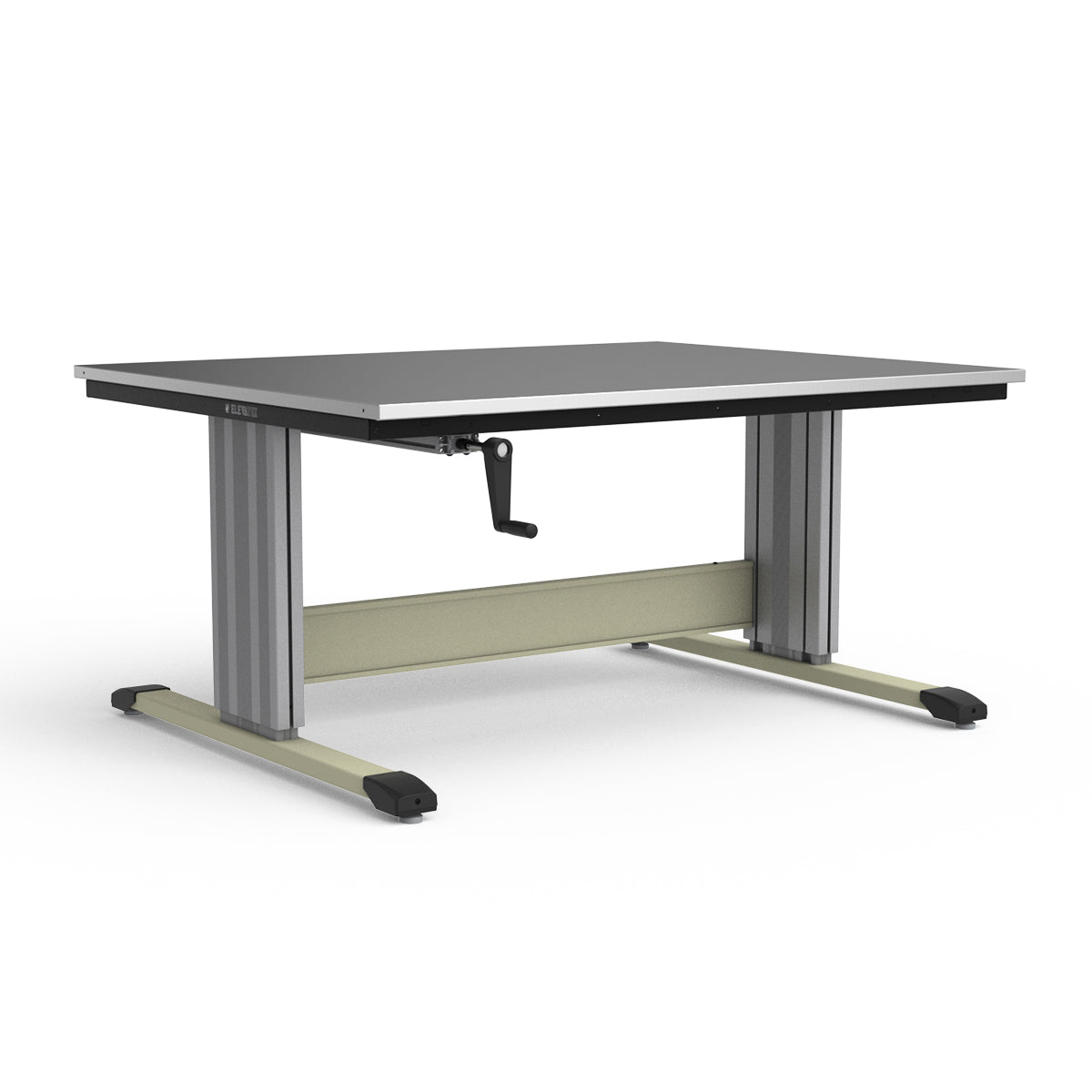 Adjustable Height Workbench - Stainless Steel Top