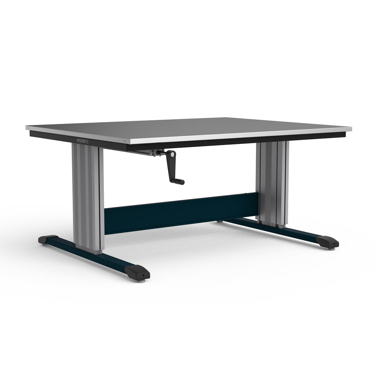 Adjustable Height Workbench - Stainless Steel Top