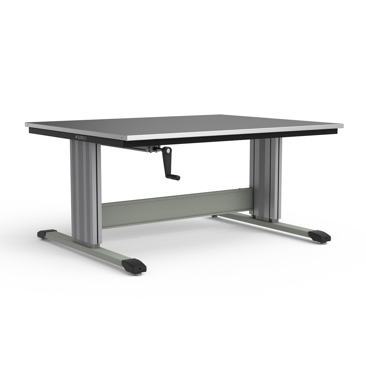 Adjustable Height Workbench - Stainless Steel Top