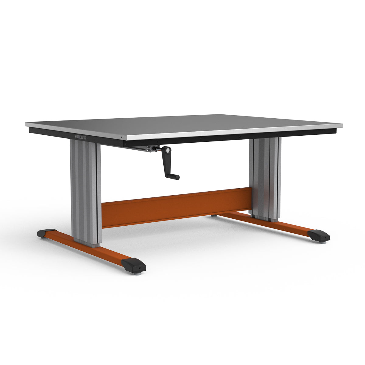 Adjustable Height Workbench - Stainless Steel Top
