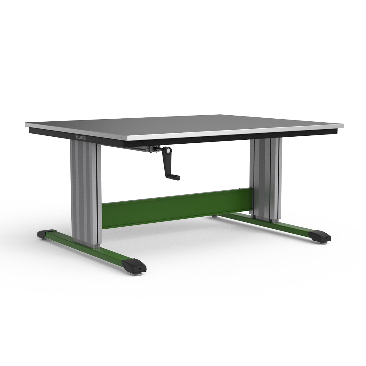 Adjustable Height Workbench - Stainless Steel Top