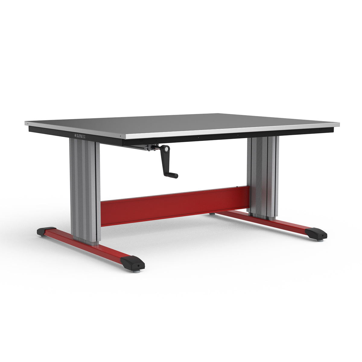 Adjustable Height Workbench - Stainless Steel Top