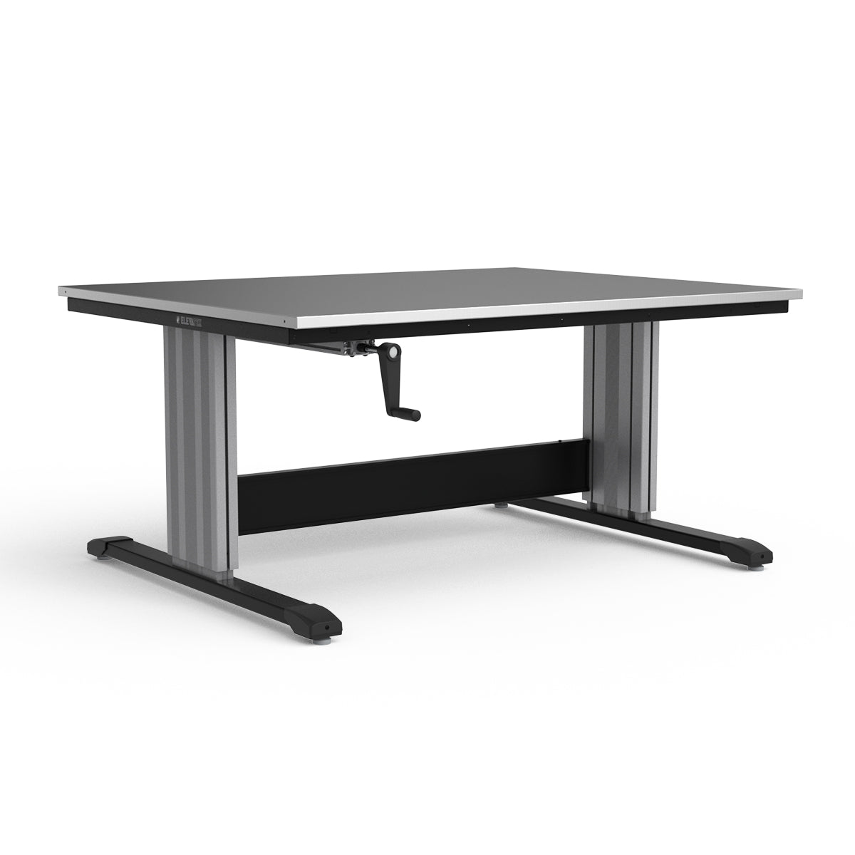 Adjustable Height Workbench - Stainless Steel Top