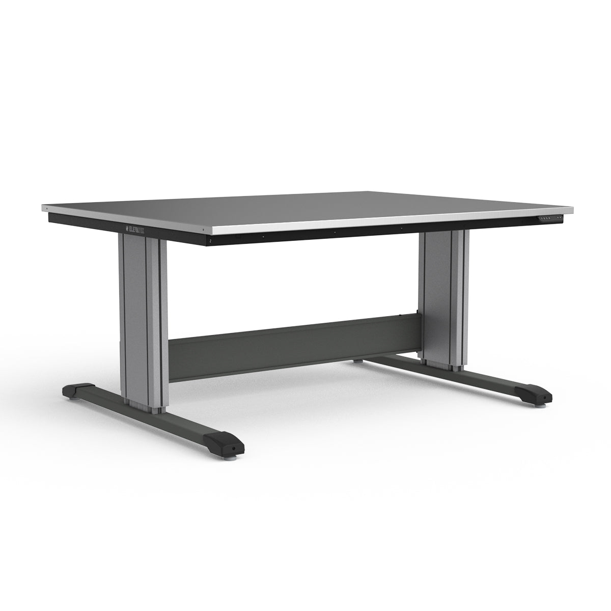 Adjustable Height Workbench - Stainless Steel Top