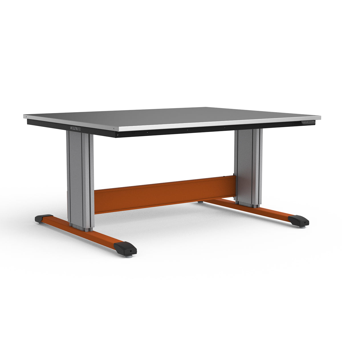 Adjustable Height Workbench - Stainless Steel Top