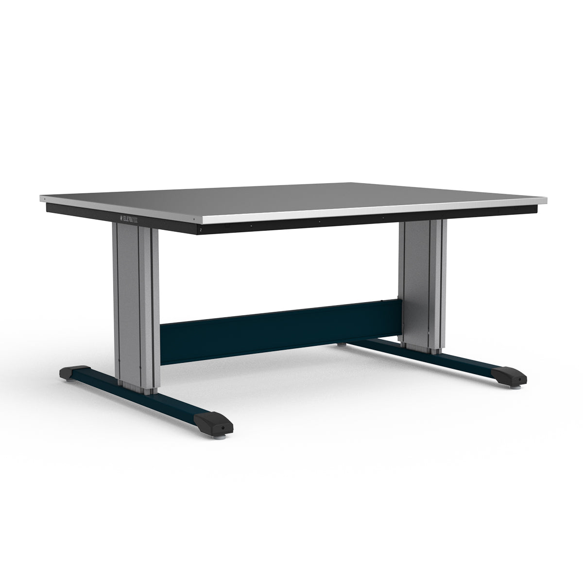 Adjustable Height Workbench - Stainless Steel Top