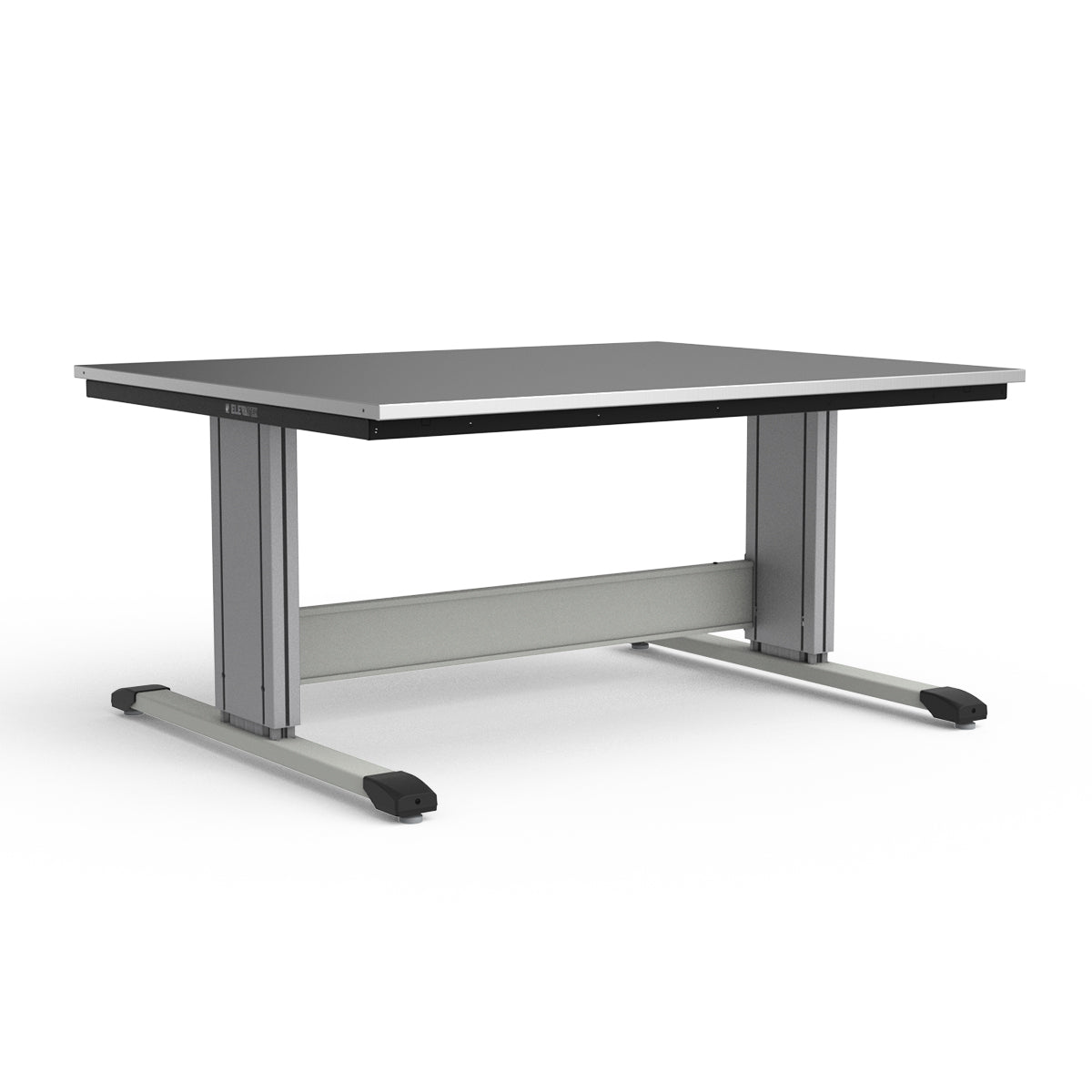 Adjustable Height Workbench - Stainless Steel Top