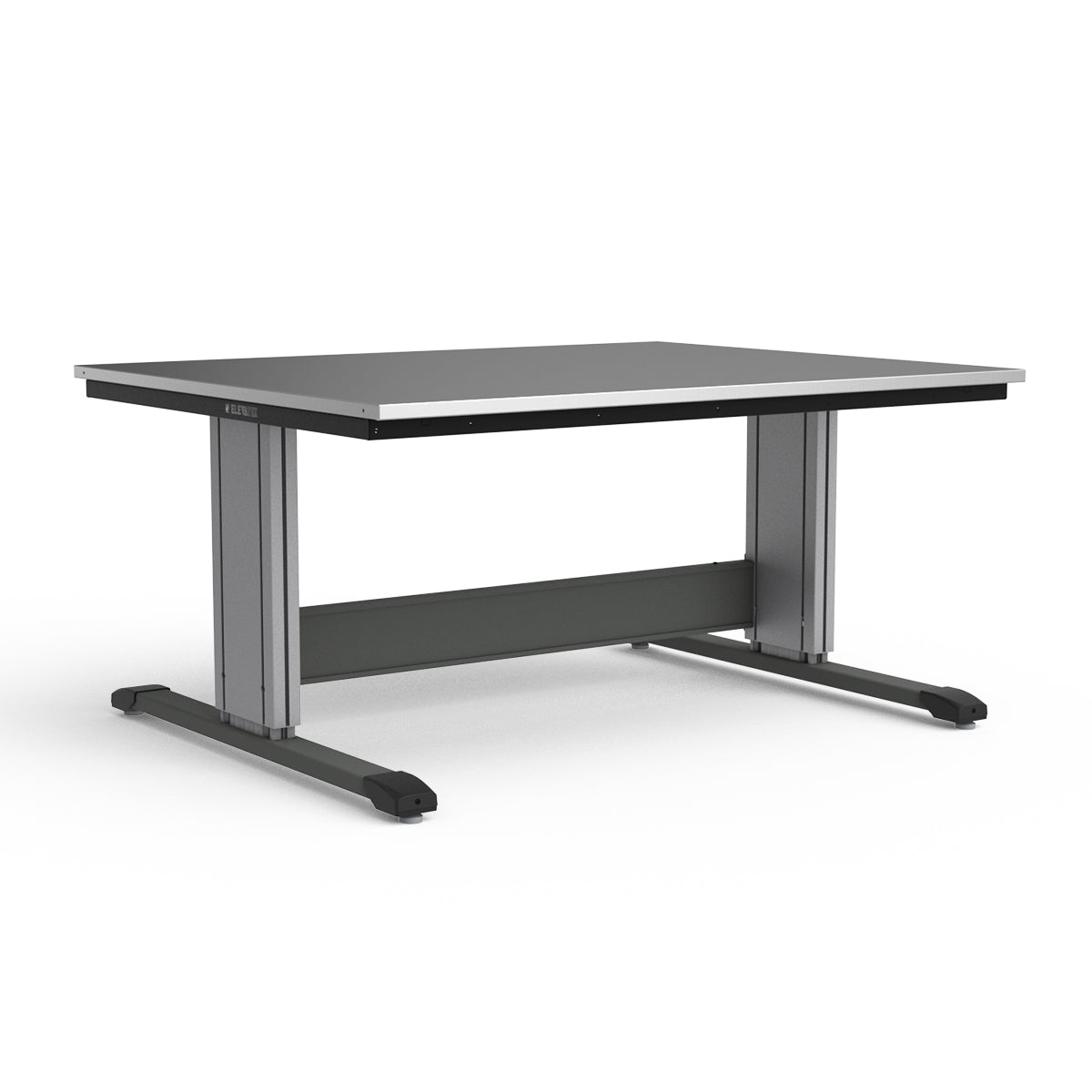 Adjustable Height Workbench - Stainless Steel Top