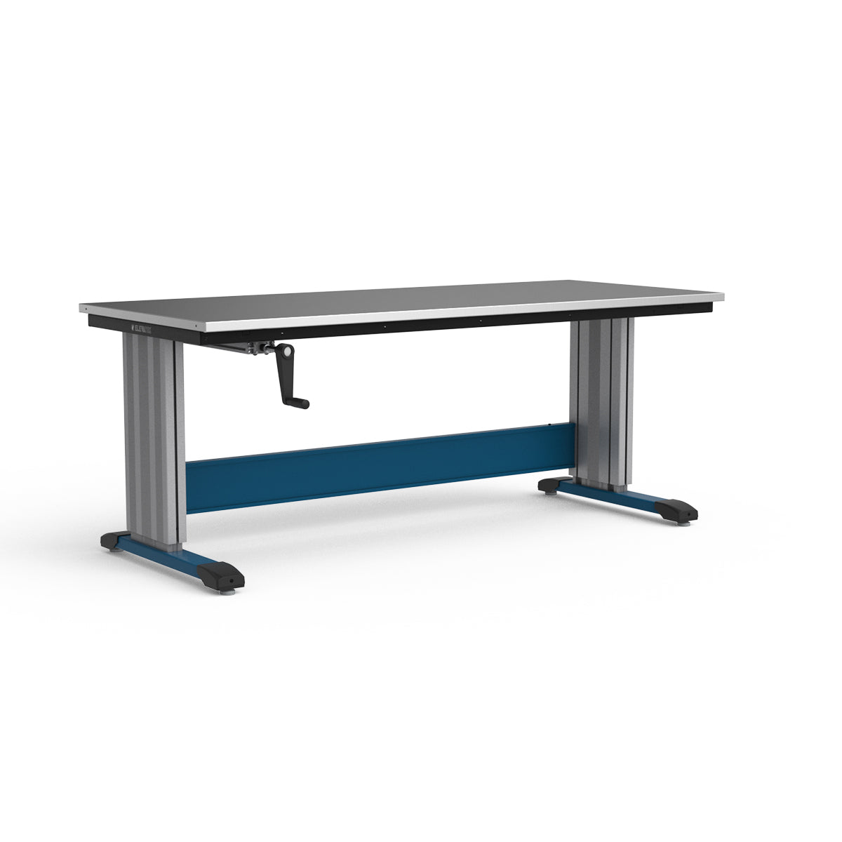 Adjustable Height Workbench - Stainless Steel Top