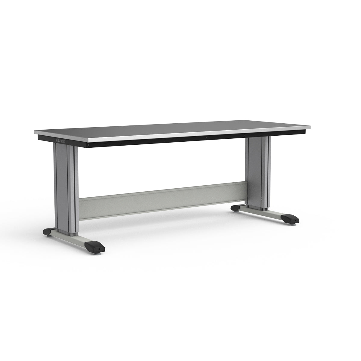 Adjustable Height Workbench - Stainless Steel Top
