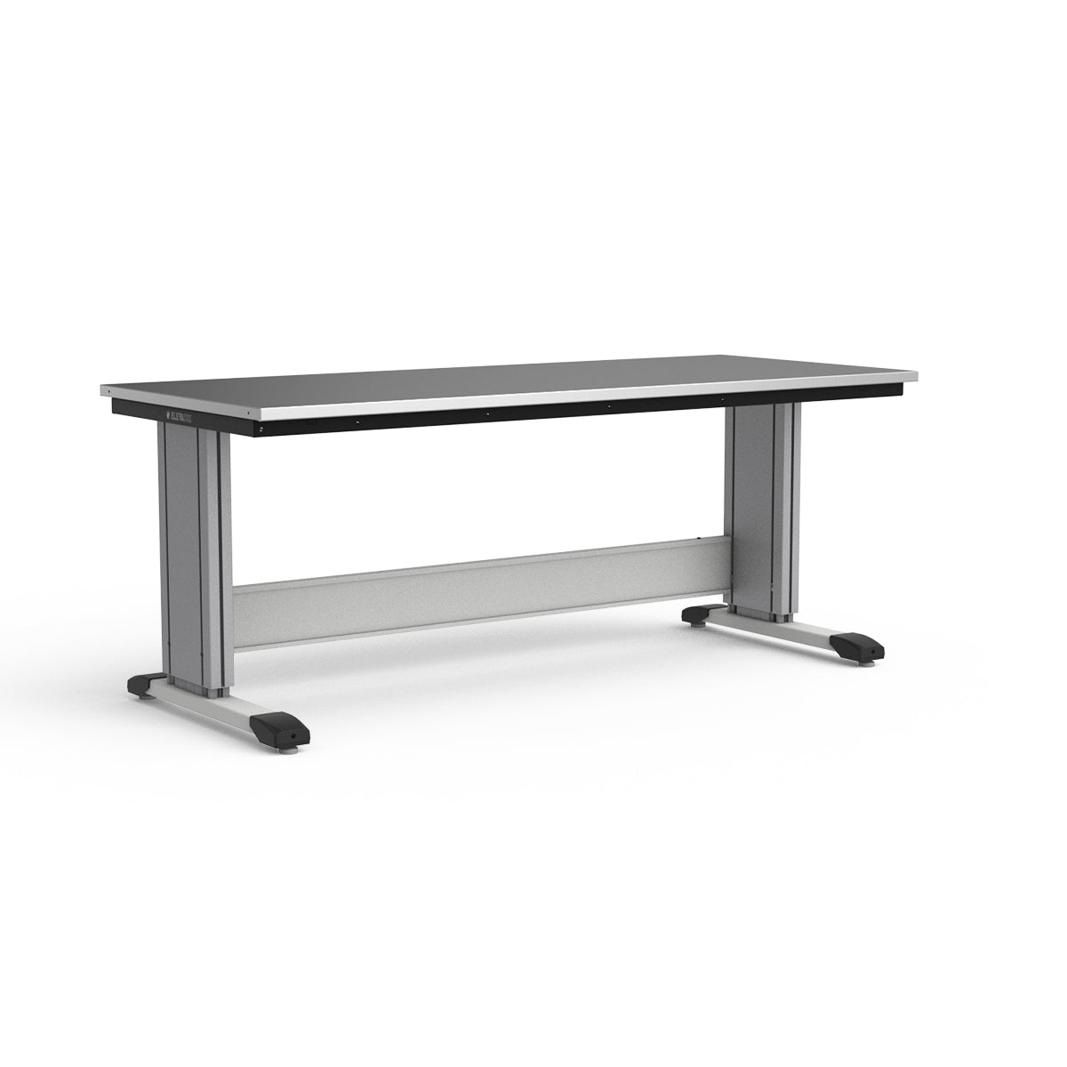 Adjustable Height Workbench - Stainless Steel Top