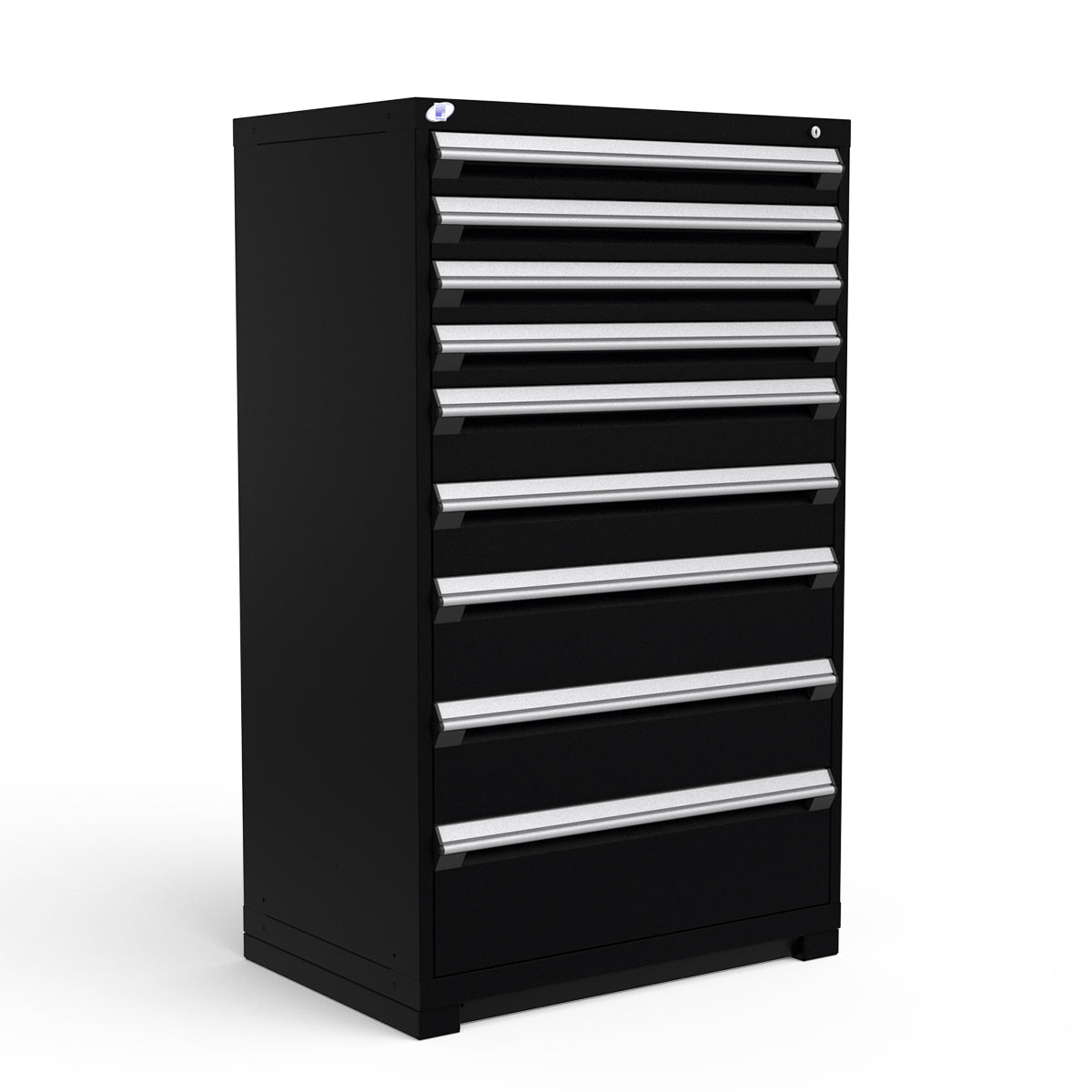 Modular Drawer Cabinets – 36"W x 24"D x 60"H – 9 drawers