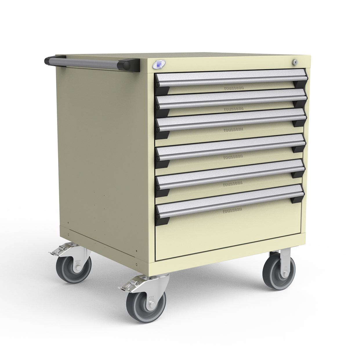 Mobile Modular Drawer Cabinets – 30"W x 27"D x 37"H – 6 drawers
