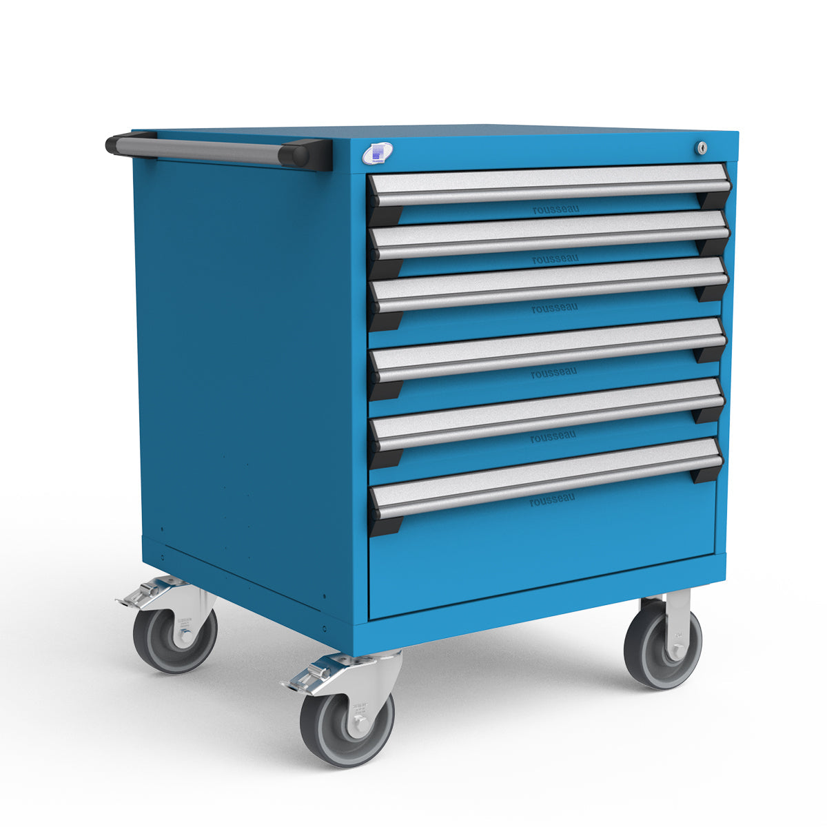 Mobile Modular Drawer Cabinets – 30"W x 27"D x 37"H – 6 drawers