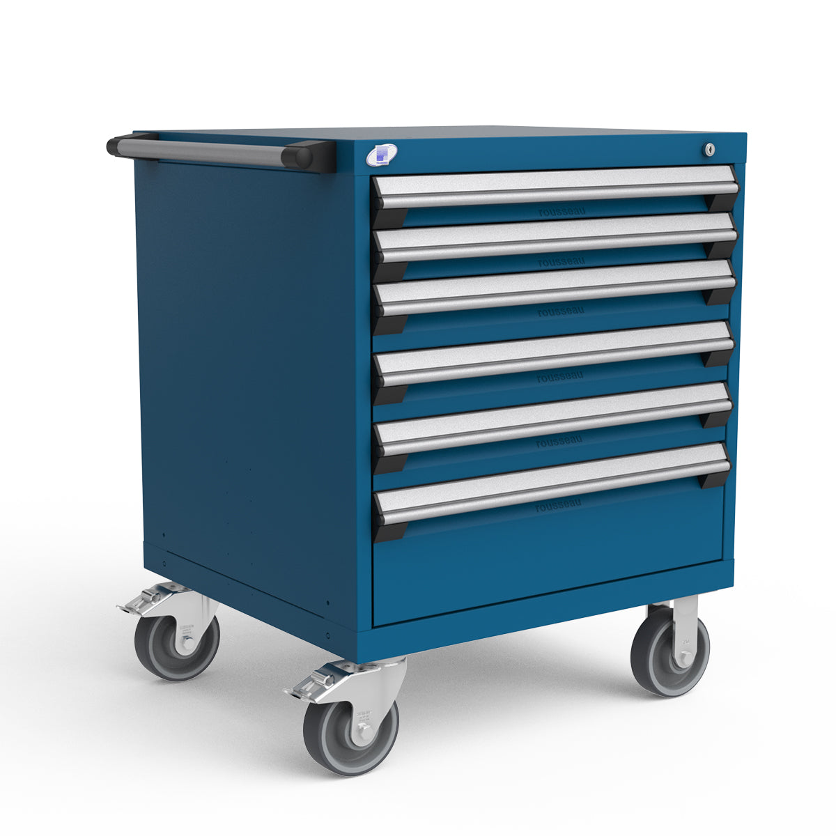 Mobile Modular Drawer Cabinets – 30"W x 27"D x 37"H – 6 drawers