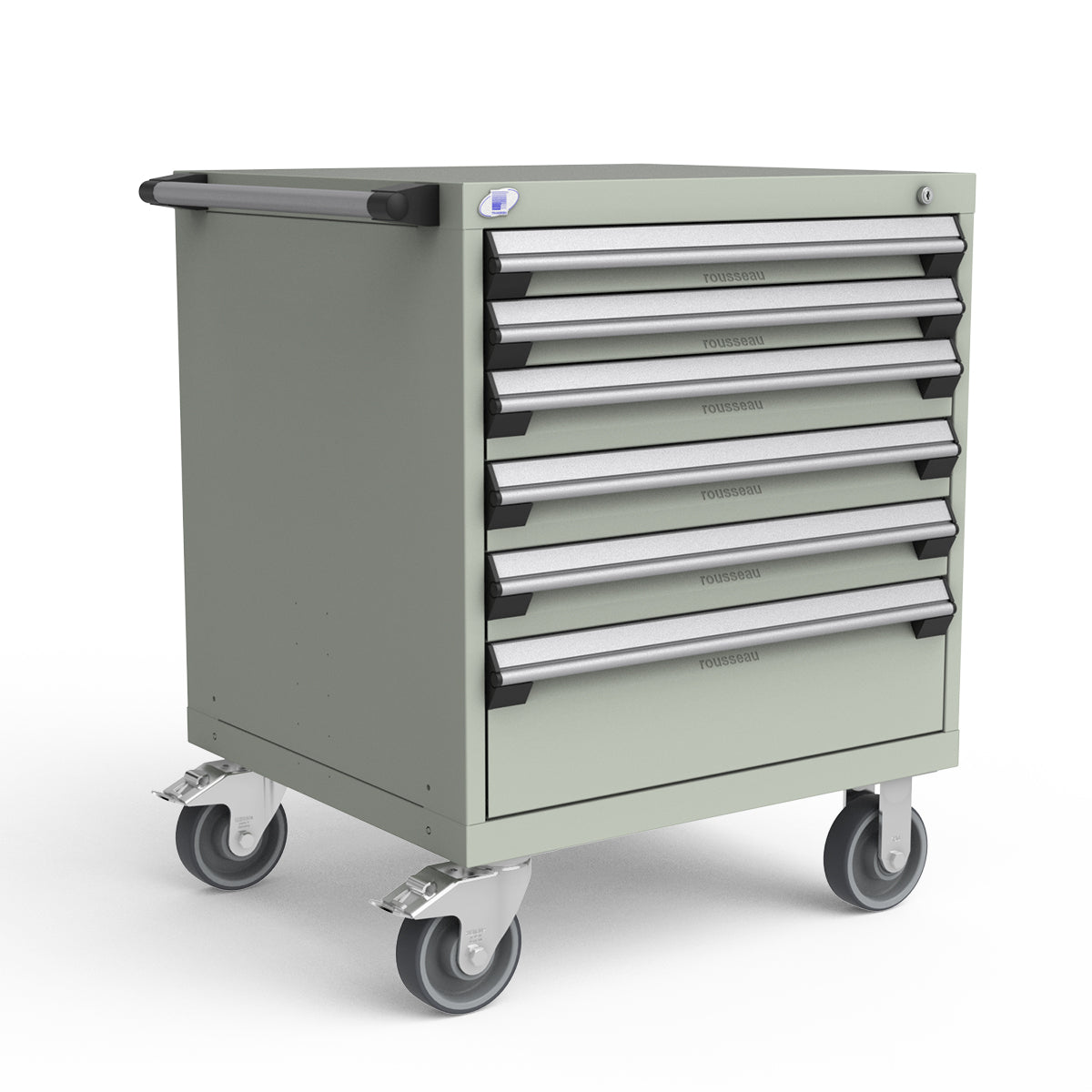 Mobile Modular Drawer Cabinets – 30"W x 27"D x 37"H – 6 drawers