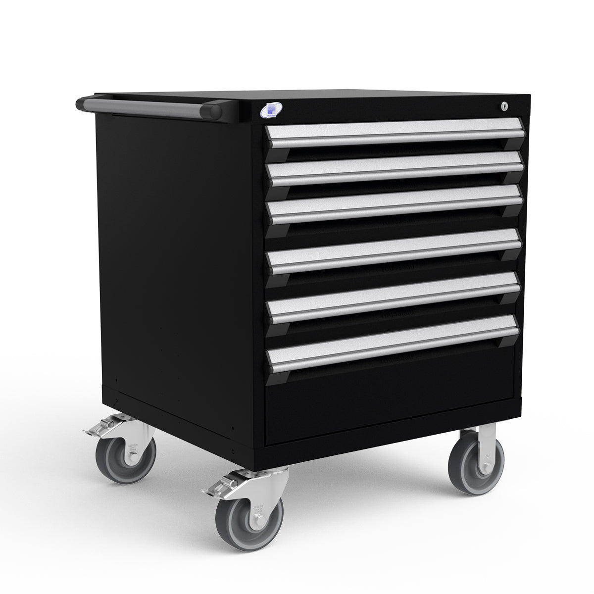 Mobile Modular Drawer Cabinets – 30"W x 27"D x 37"H – 6 drawers