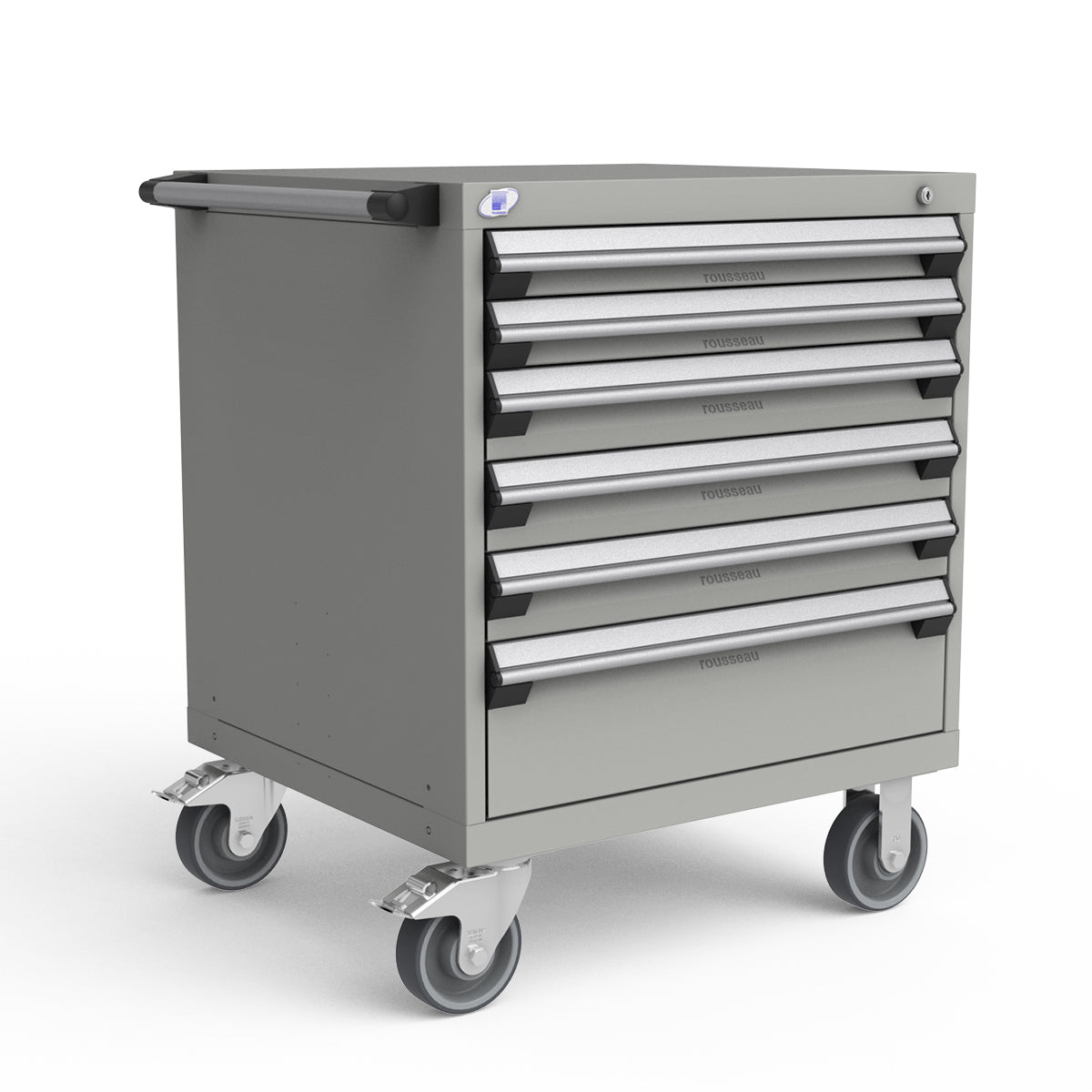 Mobile Modular Drawer Cabinets – 30"W x 27"D x 37"H – 6 drawers