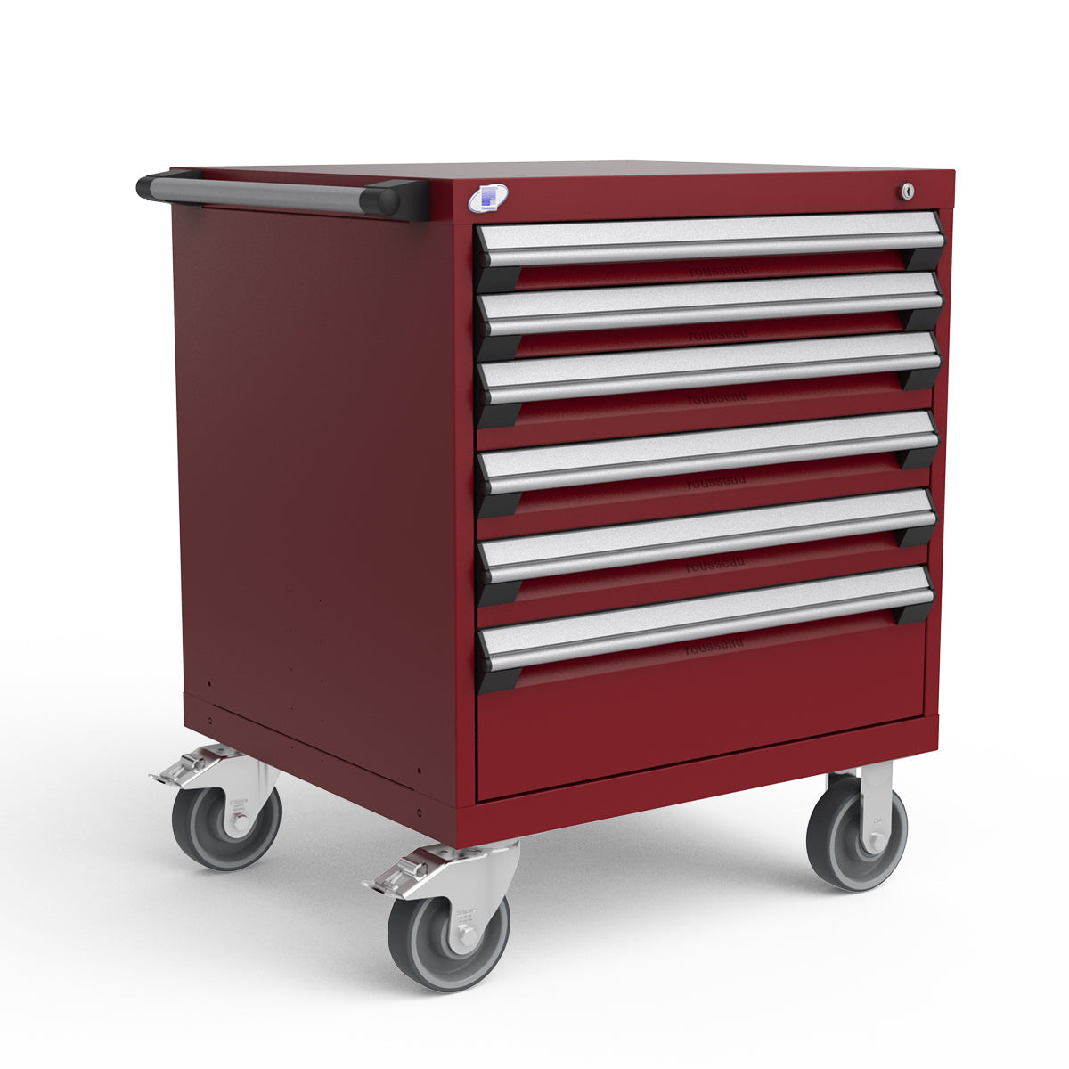 Mobile Modular Drawer Cabinets – 30"W x 27"D x 37"H – 6 drawers