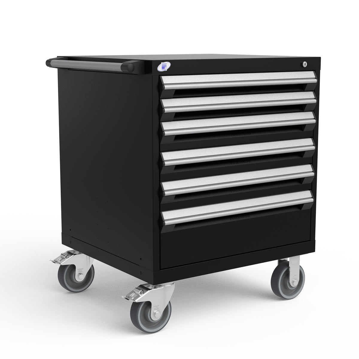 Mobile Modular Drawer Cabinets – 30"W x 27"D x 37"H – 6 drawers