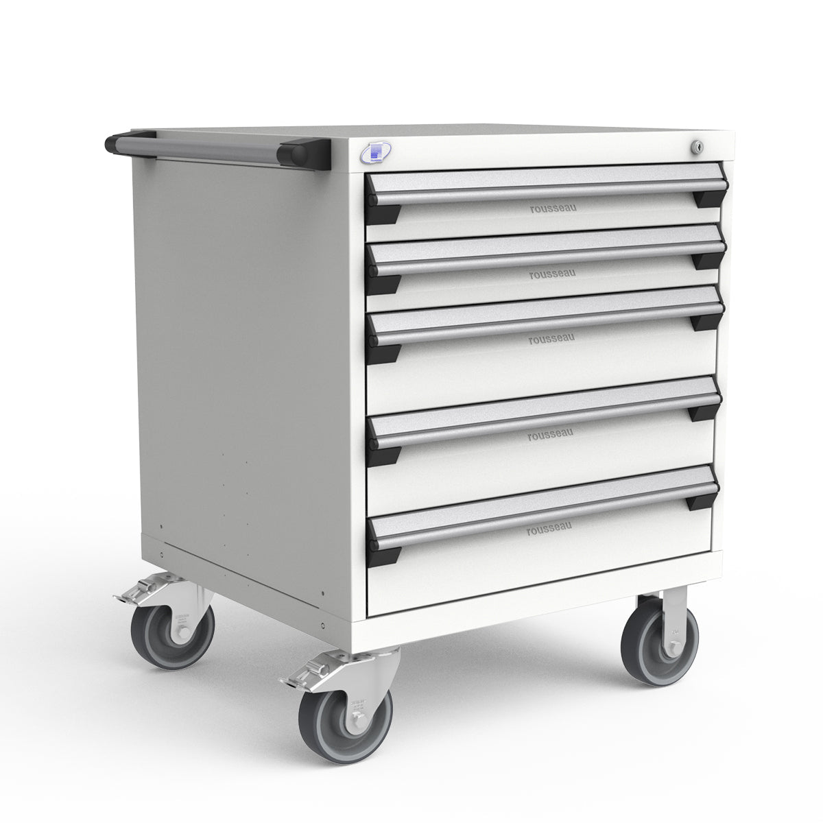 Mobile Modular Drawer Cabinets – 30"W x 27"D x 37"H – 5 drawers