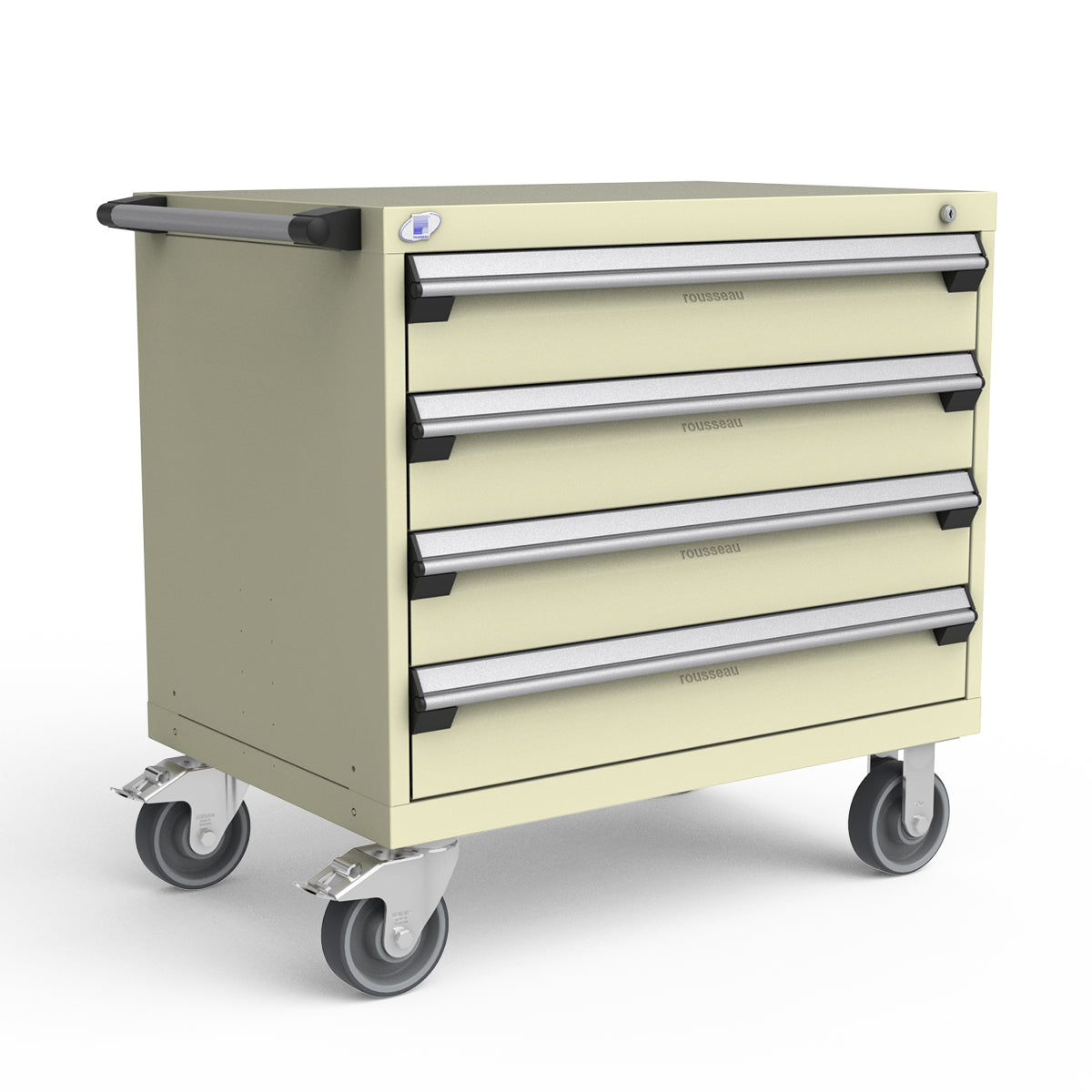 Mobile Modular Drawer Cabinets – 36"W x 24"D x 35"H – 4 drawers